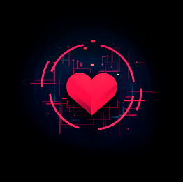 Icon representing healthcare cybersecurity for patient data protection